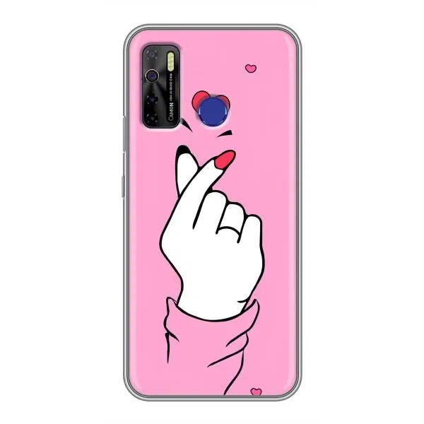 Чехол с принтом «Знак Love» для TECNO Camon 15 Чехол с принтом «Знак Love» для TECNO Camon 15