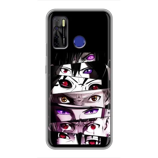 Чехол с принтом «Глаза Аниме» для TECNO Camon 15