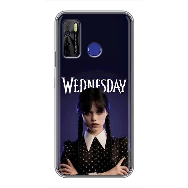 Чехол с принтом «Wednesday» для TECNO Camon 15