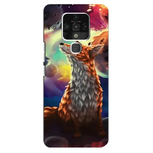 Чехол с принтом «Лисица в космосе» для TECNO Camon 16 Pro