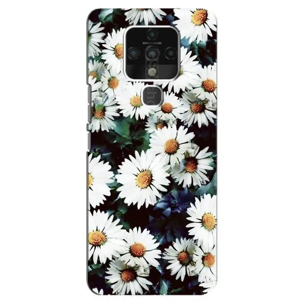 Чохол з принтом «Ромашки» для TECNO Camon 16 Pro