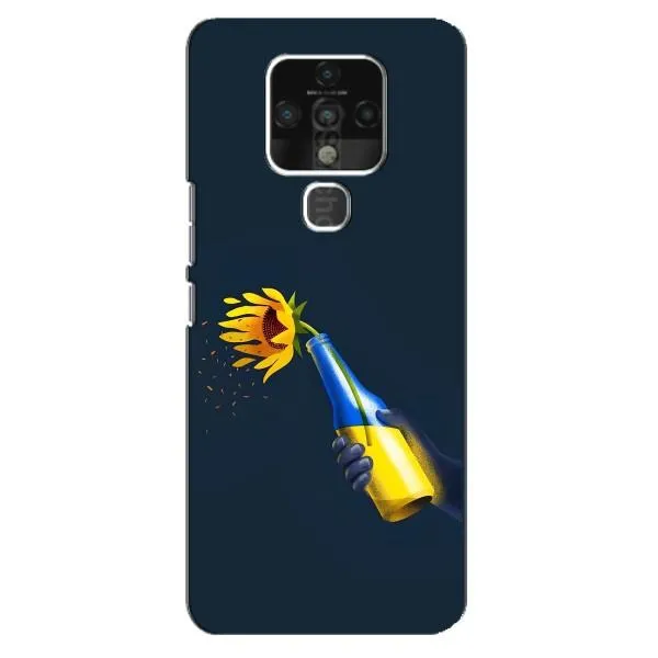 Чехол с принтом «Коктейль молотова» для TECNO Camon 16 Pro