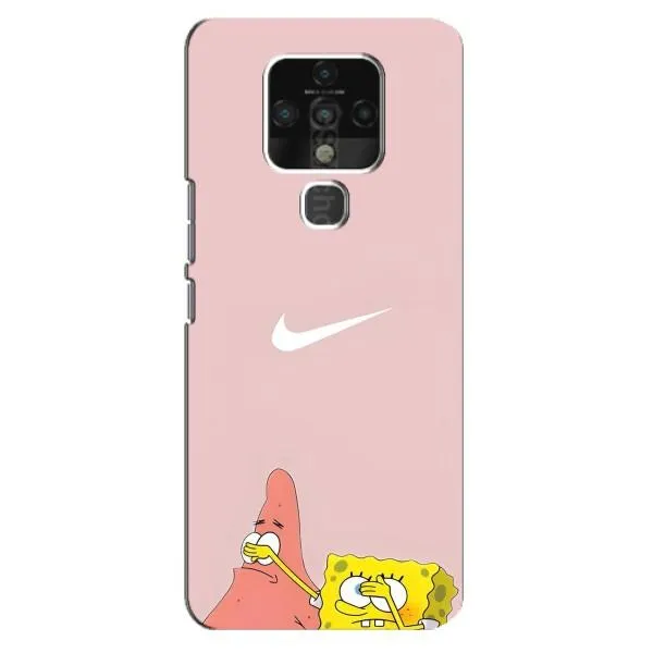 Чохол з принтом «Патрік і Губка» для TECNO Camon 16 Pro