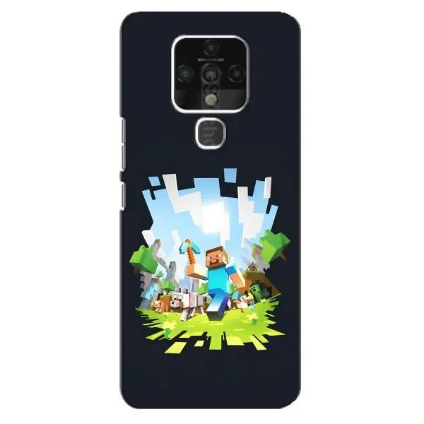 Чехол с принтом «персонажи Minecraft» для TECNO Camon 16 Pro Чехол с принтом «персонажи Minecraft» для TECNO Camon 16 Pro
