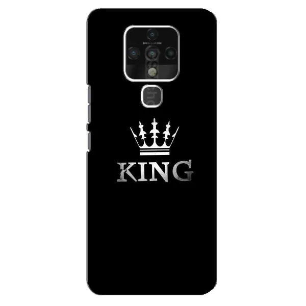 Чохол з принтом «KING» для TECNO Camon 16 Pro