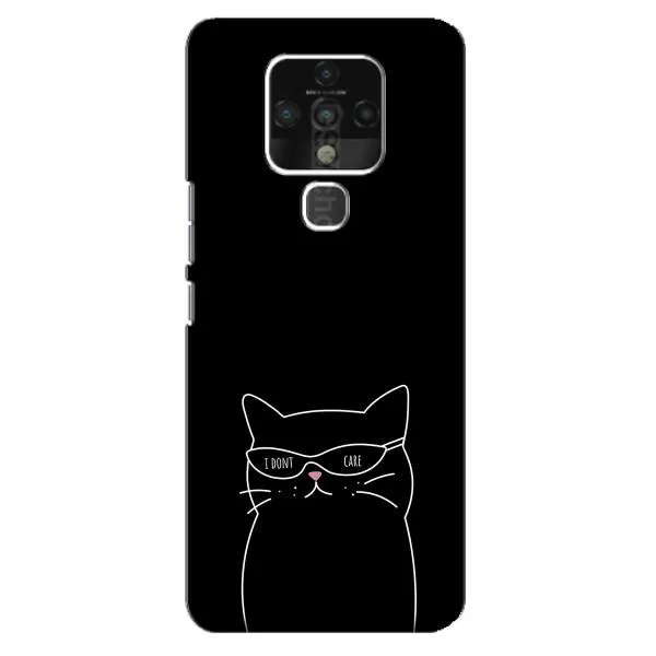 Чехол с принтом «Равнодушный кот» для TECNO Camon 16 Pro Чехол с принтом «Равнодушный кот» для TECNO Camon 16 Pro