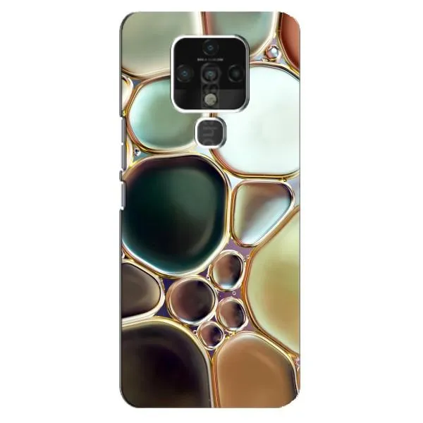 Чехол с принтом «Радужный Мрамор» для TECNO Camon 16 Pro