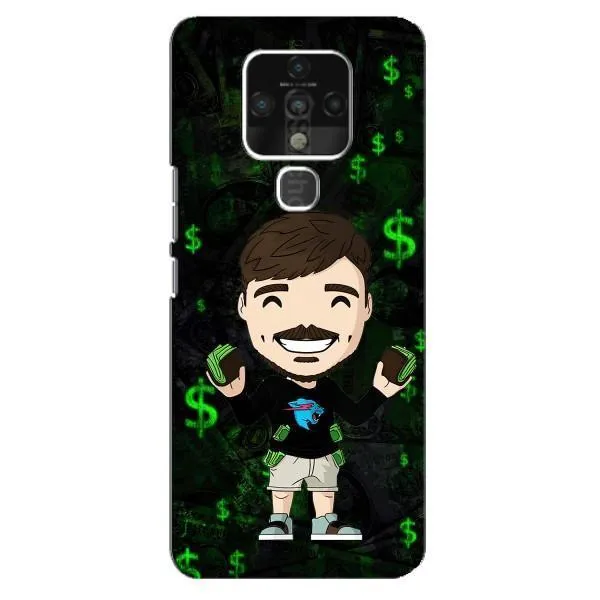 Чохол з принтом «Блогер Beast» для TECNO Camon 16 SE