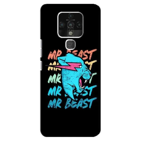 Чохол з принтом «logo Mr beast» для TECNO Camon 16 SE