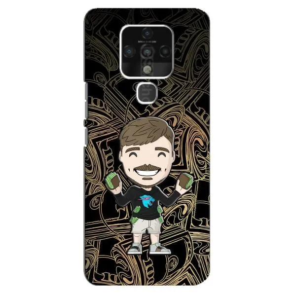 Чохол з принтом «Mister Beast» для TECNO Camon 16 SE