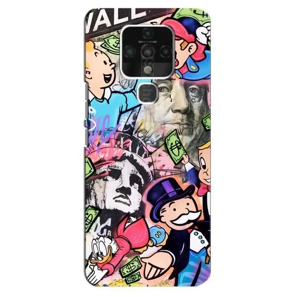 Чехол с принтом «Monopoly man» для TECNO Camon 16 SE