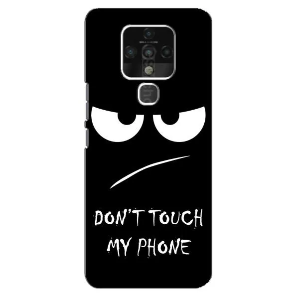 Чохол з принтом «Dont Touch» для TECNO Camon 16 SE