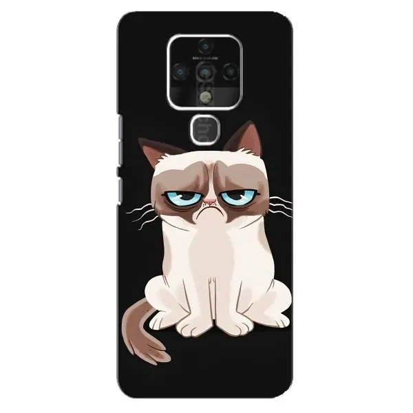 Чехол с принтом «Грустный кот» для TECNO Camon 16 SE Чехол с принтом «Грустный кот» для TECNO Camon 16 SE