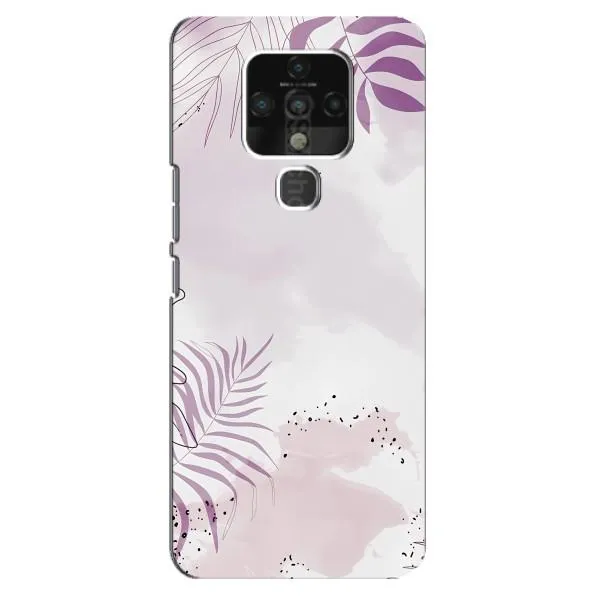 Чохол з принтом «Фіолетове листя» для TECNO Camon 16 SE Чохол з принтом «Фіолетове листя» для TECNO Camon 16 SE