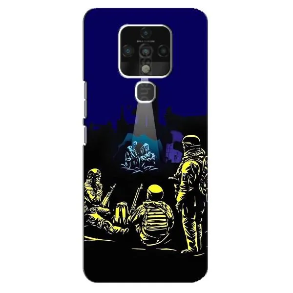 Чехол с принтом «Рождество в Украине» для TECNO Camon 16 SE