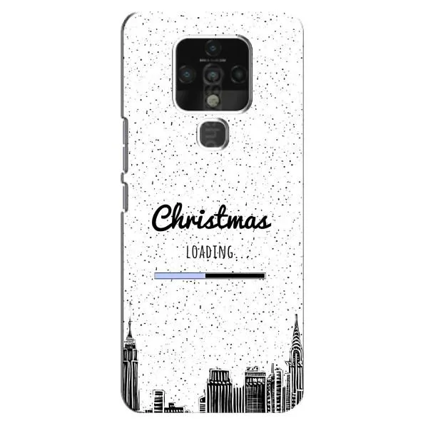 Чехол с принтом «Рождество загружается» для TECNO Camon 16 SE