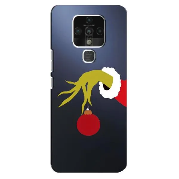 Чехол с принтом «Гринч с игрушкой» для TECNO Camon 16 SE Чехол с принтом «Гринч с игрушкой» для TECNO Camon 16 SE