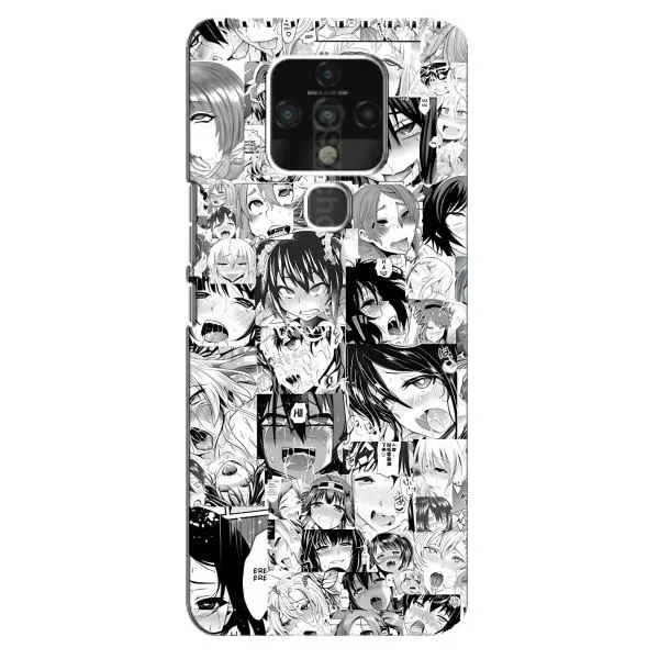 Чохол з принтом «Ahegao manga» для TECNO Camon 16 Чохол з принтом «Ahegao manga» для TECNO Camon 16