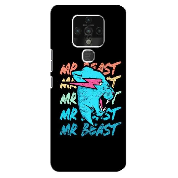Чохол з принтом «logo Mr beast» для TECNO Camon 16