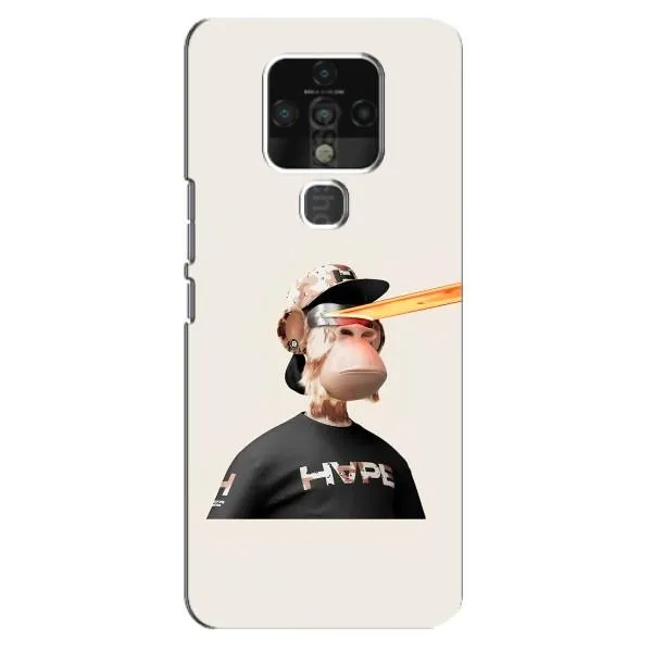 Чехол с принтом «обезьяна NFT в очках» для TECNO Camon 16