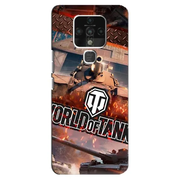 Чохол з принтом «World of Tanks» для TECNO Camon 16
