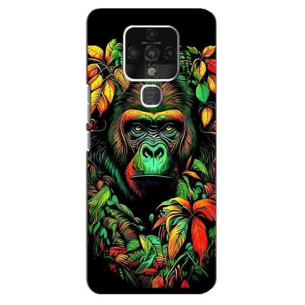 Чехол с принтом «Обезьяна в тропиках» для TECNO Camon 16 Чехол с принтом «Обезьяна в тропиках» для TECNO Camon 16