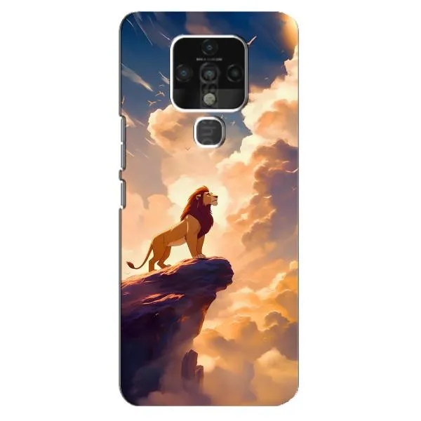 Чехол с принтом «Симба на скале» для TECNO Camon 16
