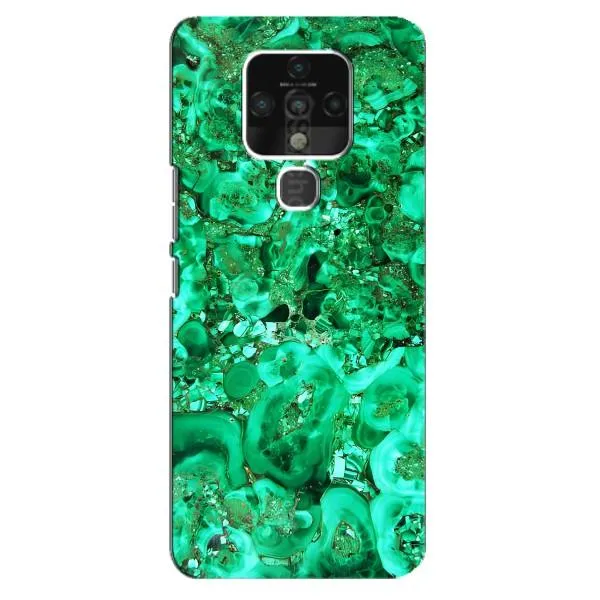 Чехол с принтом «Салатный Мрамор» для TECNO Camon 16