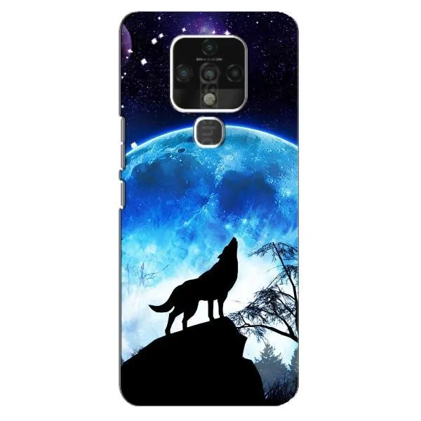 Чехол с принтом «Волк на луну» для TECNO Camon 16 Чехол с принтом «Волк на луну» для TECNO Camon 16