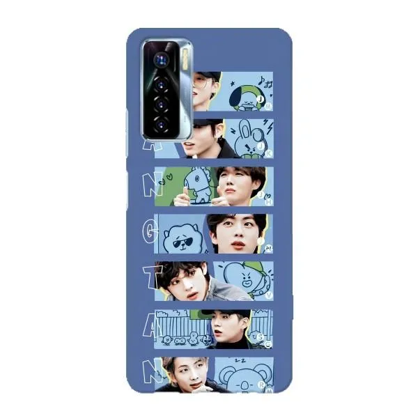 Чехол с принтом «Bangtan» для TECNO Camon 17 Pro Чехол с принтом «Bangtan» для TECNO Camon 17 Pro