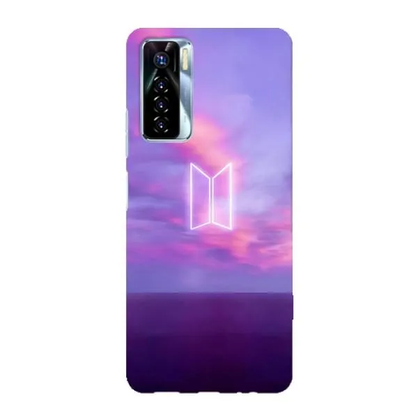 Чехол с принтом «BTS логотип» для TECNO Camon 17 Pro Чехол с принтом «BTS логотип» для TECNO Camon 17 Pro