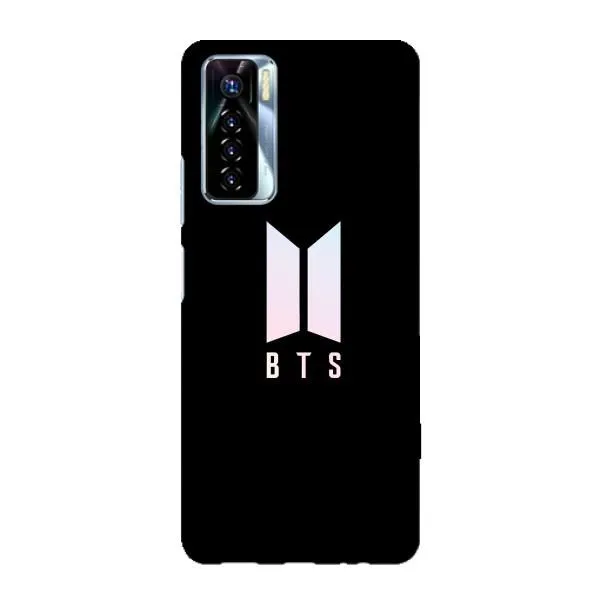 Чехол с принтом «Лого BTS» для TECNO Camon 17 Pro Чехол с принтом «Лого BTS» для TECNO Camon 17 Pro