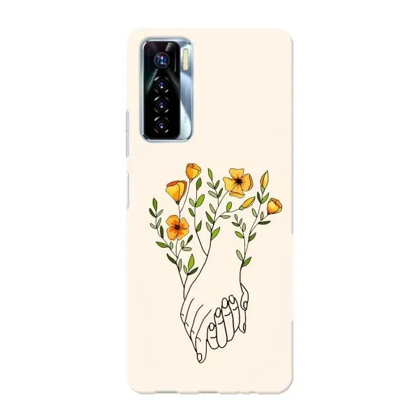 Чехол с принтом «Руки любви» для TECNO Camon 17 Pro Чехол с принтом «Руки любви» для TECNO Camon 17 Pro