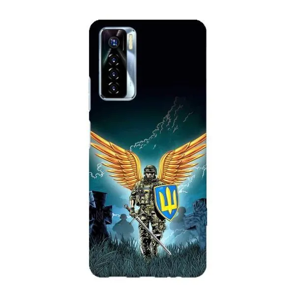 Чехол с принтом «Солдат ЗСУ» для TECNO Camon 17 Pro Чехол с принтом «Солдат ЗСУ» для TECNO Camon 17 Pro