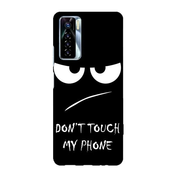 Чохол з принтом «Dont Touch» для TECNO Camon 17 Pro
