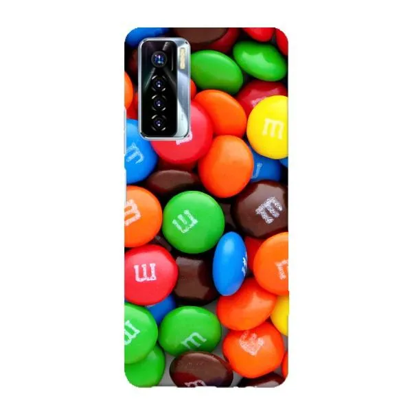 Чохол з принтом «MM's» для TECNO Camon 17 Pro