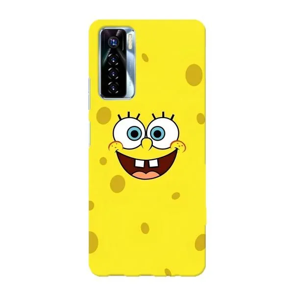 Чехол с принтом «Мордашка Спанч Боба» для TECNO Camon 17 Pro Чехол с принтом «Мордашка Спанч Боба» для TECNO Camon 17 Pro