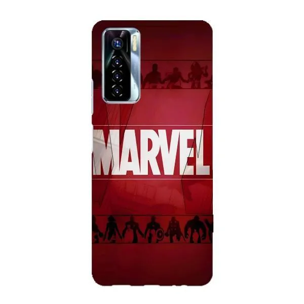 Чохол з принтом «MARVEL» для TECNO Camon 17 Pro