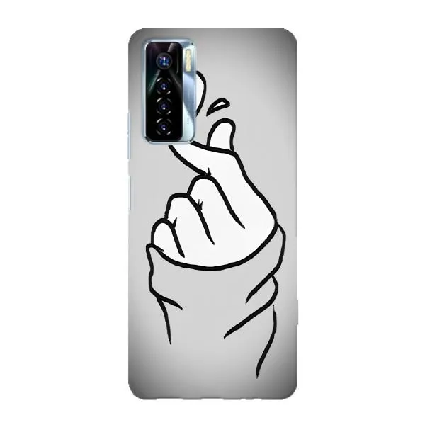 Чохол з принтом «Значок Love» для TECNO Camon 17 Pro