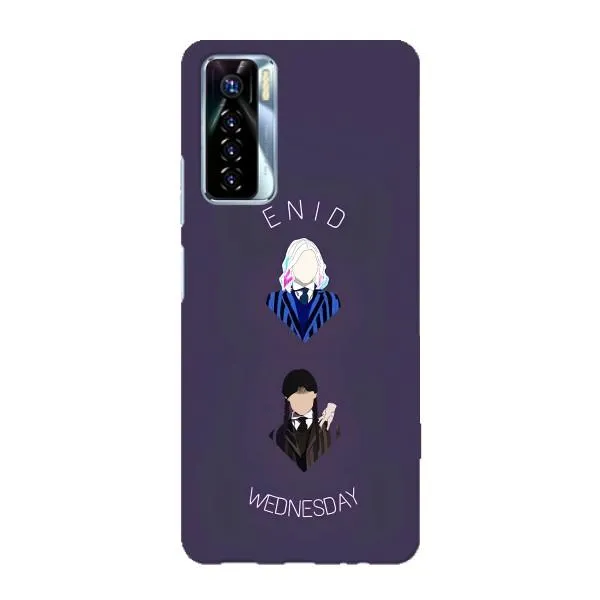Чохол з принтом «Венздей і подруга» для TECNO Camon 17 Pro