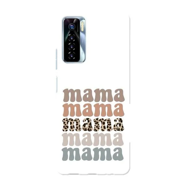 Чехол с принтом «Текстовый коллаж мама» для TECNO Camon 17 Pro Чехол с принтом «Текстовый коллаж мама» для TECNO Camon 17 Pro