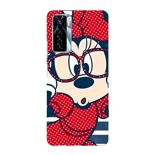 Чехол с принтом «Маус в очках» для TECNO Camon 17 Pro