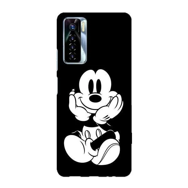 Чехол с принтом «Микки на черном» для TECNO Camon 17 Pro