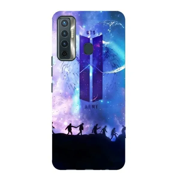 Чехол с принтом «Army BTS» для TECNO Camon 17