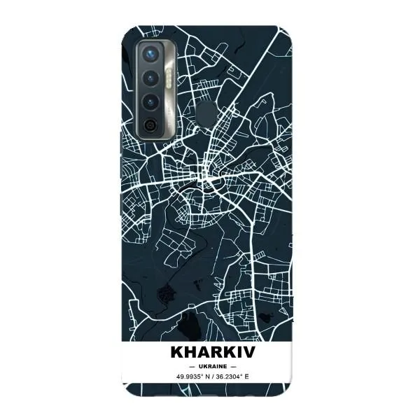 Чохол з принтом «Харків» для TECNO Camon 17