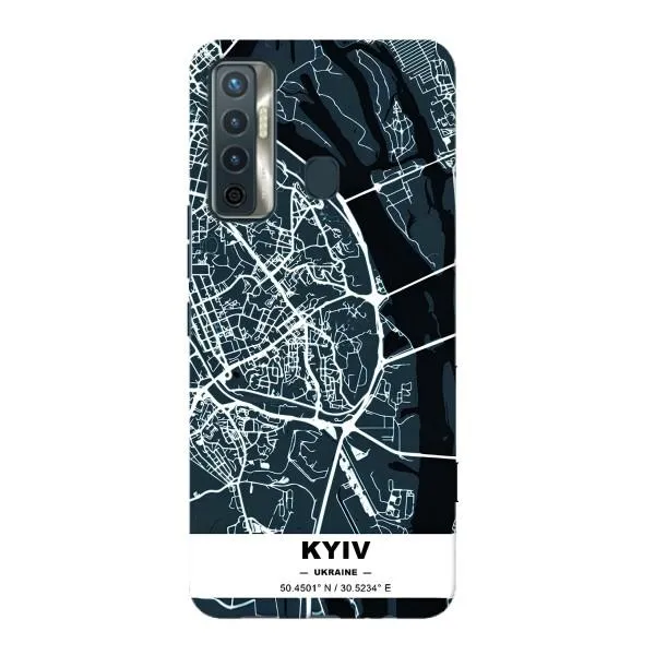 Чохол з принтом «Київ» для TECNO Camon 17