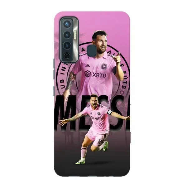 Чехол с принтом «Messi Miami» для TECNO Camon 17