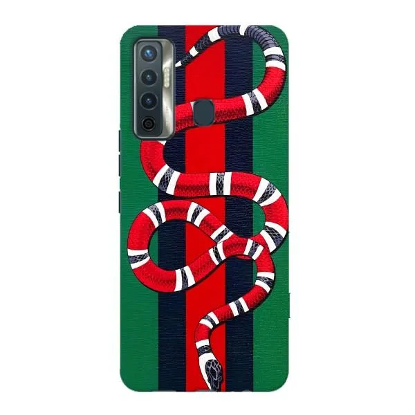 Чохол з принтом «Gucci змія» для TECNO Camon 17