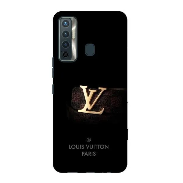 Чохол з принтом «ремінець LV» для TECNO Camon 17