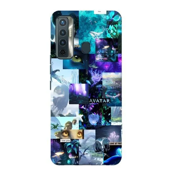 Чехол с принтом «коллаж Аватар» для TECNO Camon 17